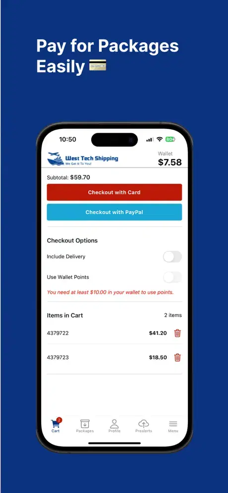 West Tech App Feature 7